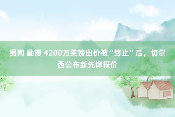 男同 動漫 4200万英镑出价被“终止”后，切尔西公布新先锋报价