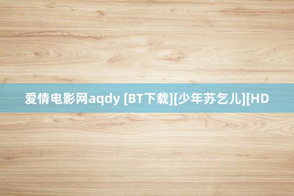 爱情电影网aqdy [BT下载][少年苏乞儿][HD